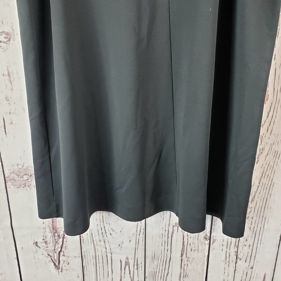 Womens Vintage A Line Skirt Size 40/3X Midi Pull On Stretch Waist Black - Picture 4 of 7